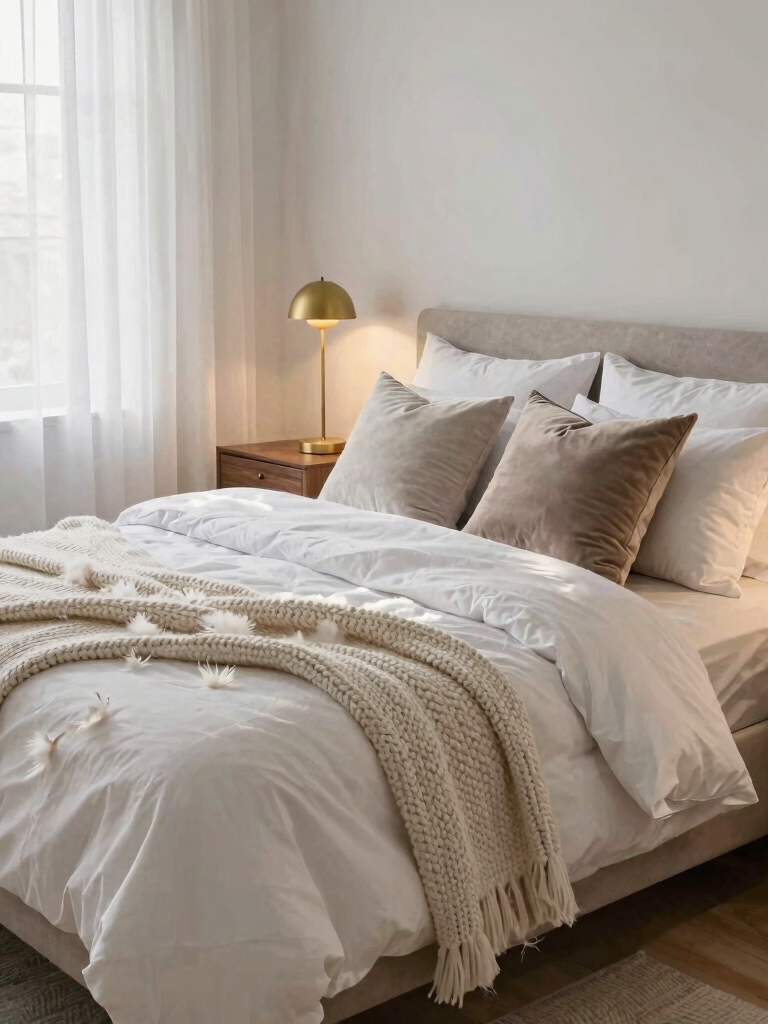 cozy layers for comfort