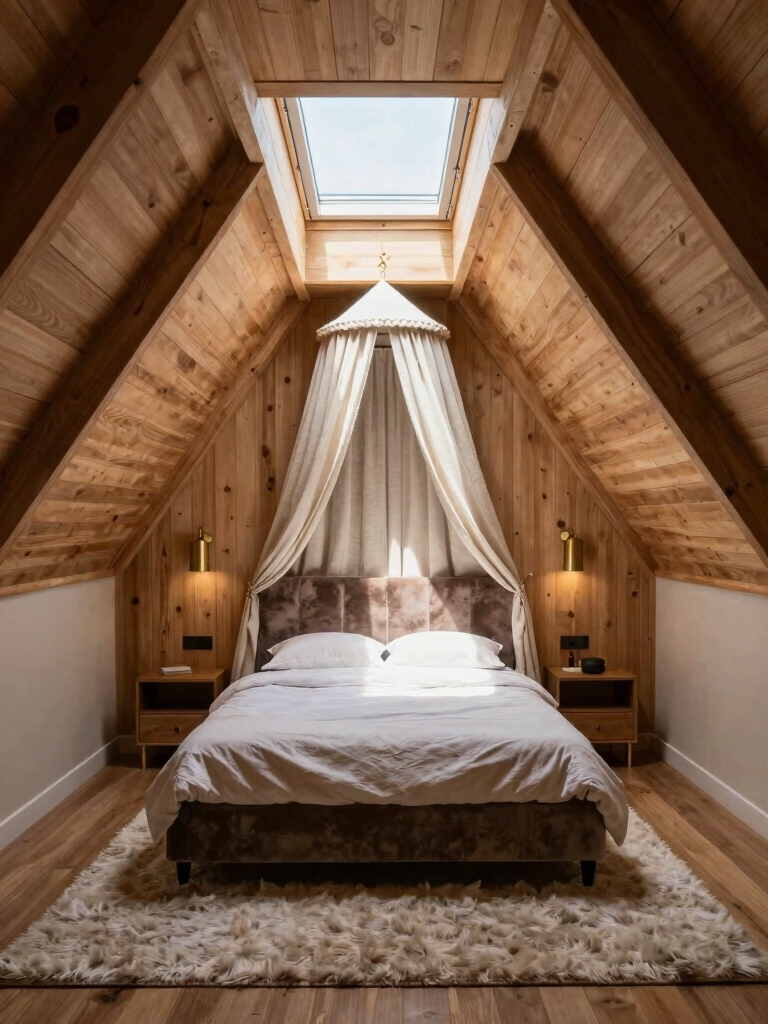 cozy low ceiling attic ideas