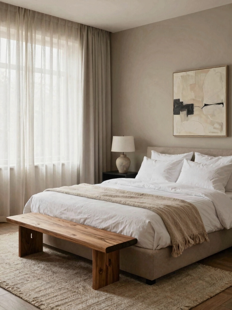 cozy minimalist guest bedrooms