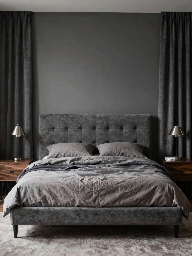 cozy moody grey palettes