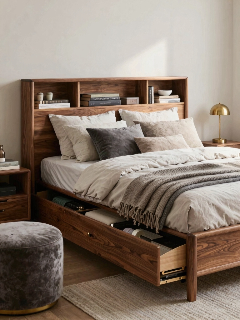 cozy organized soft storage