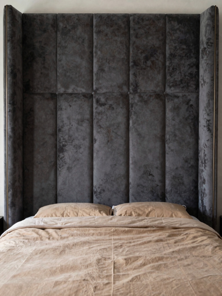 cozy plush upholstered panels