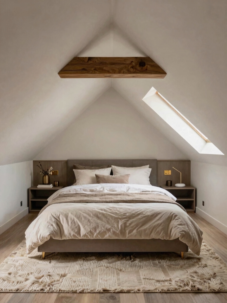 cozy sloped attic transformations