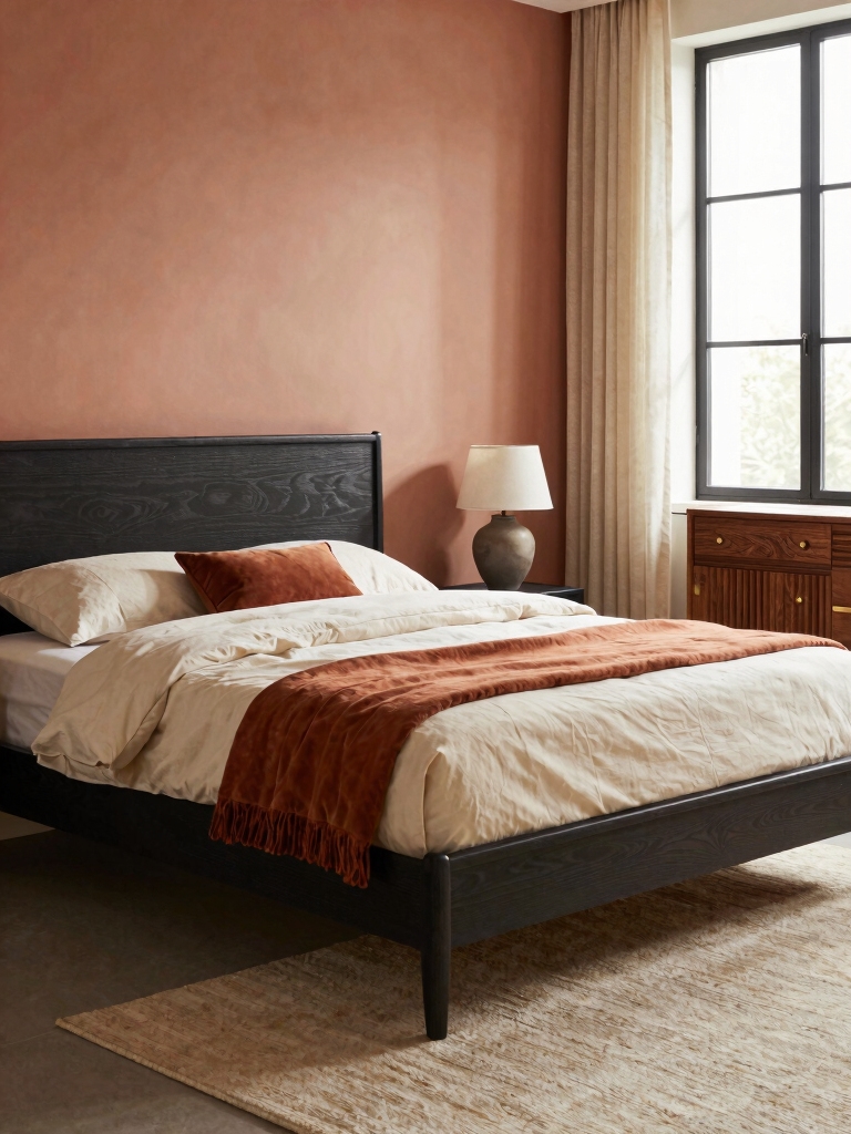 cozy terracotta and sand