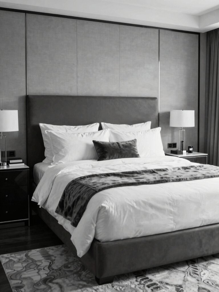 crisp linens rich neutrals