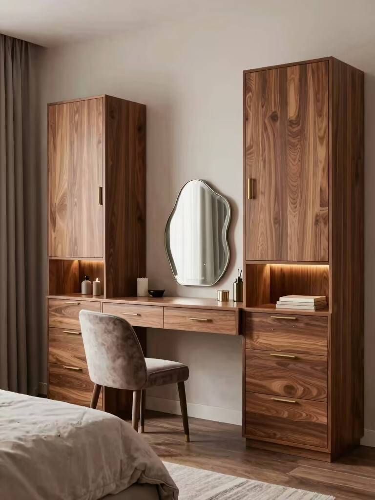 cupboard and dressing table designs