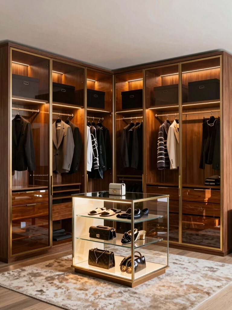 day and night wardrobe zones