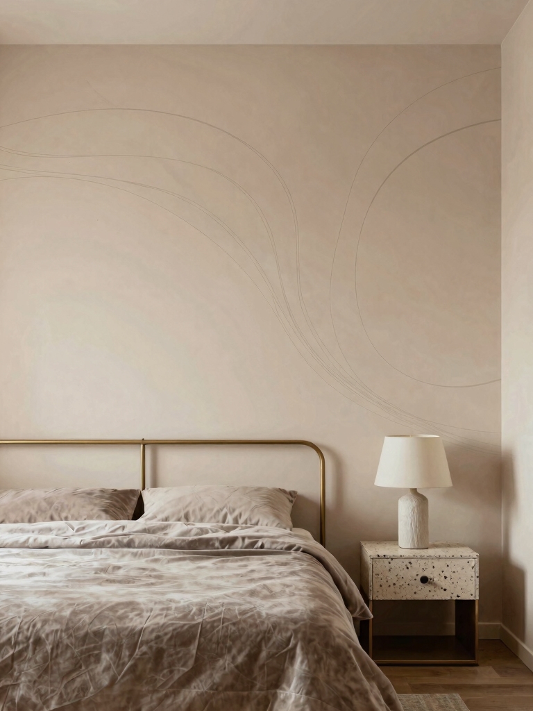 delicate minimalist wall decor