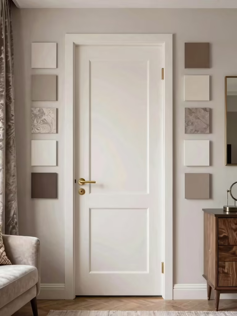 door painting bedroom ideas