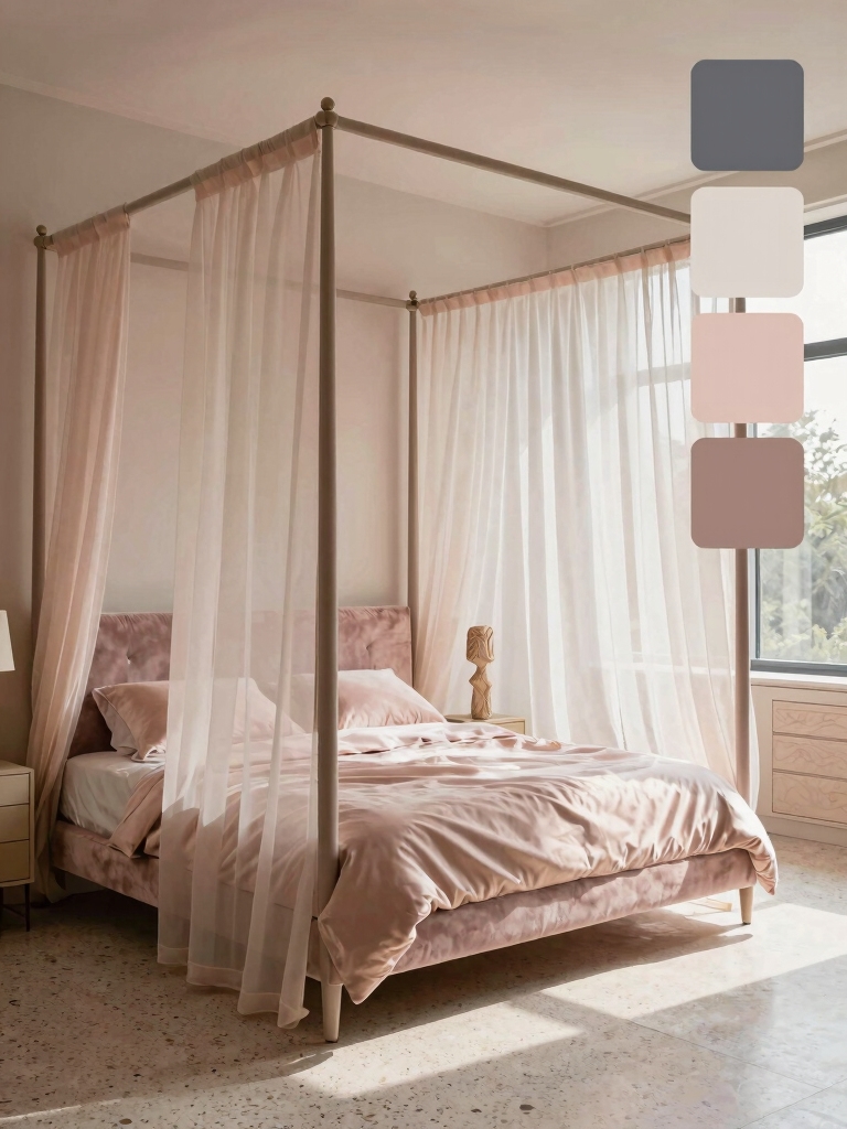 dreamy color palette selection