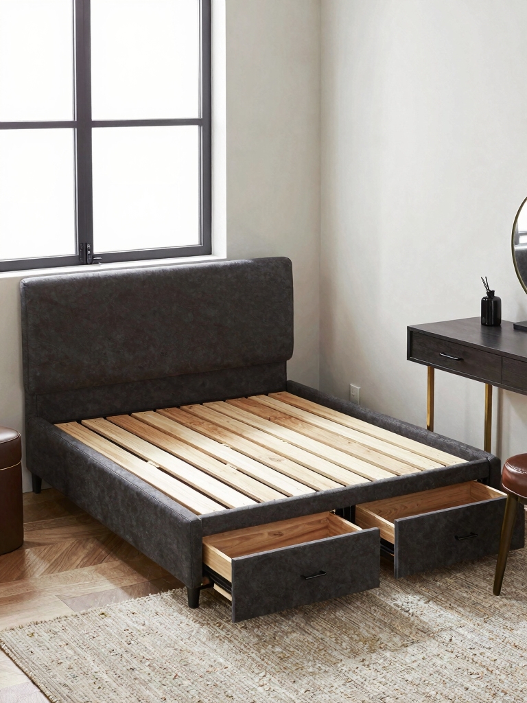 durable space saving under bed storage