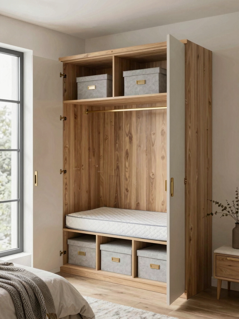 efficient guest room storage