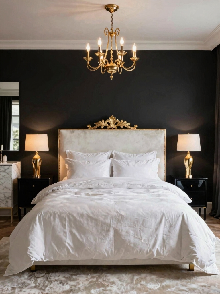 elegant balance in glam