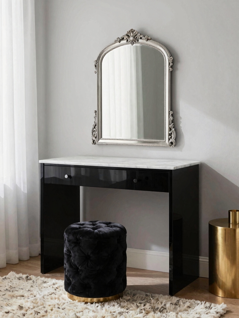 elegant contrast refined mornings