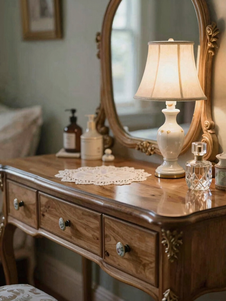 elegant porcelain glow accents