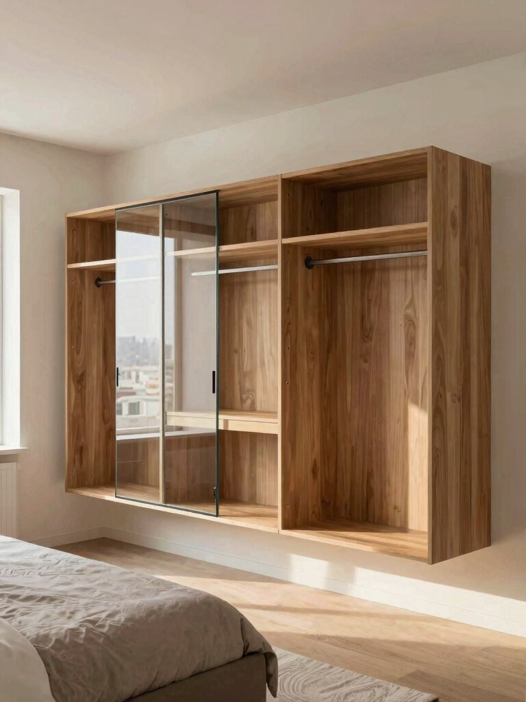 elevated minimalist wardrobe design