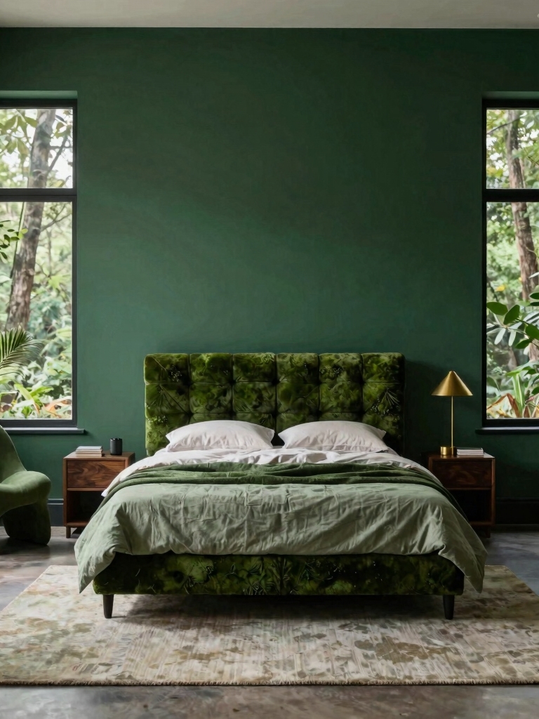 emerald tranquility for interiors