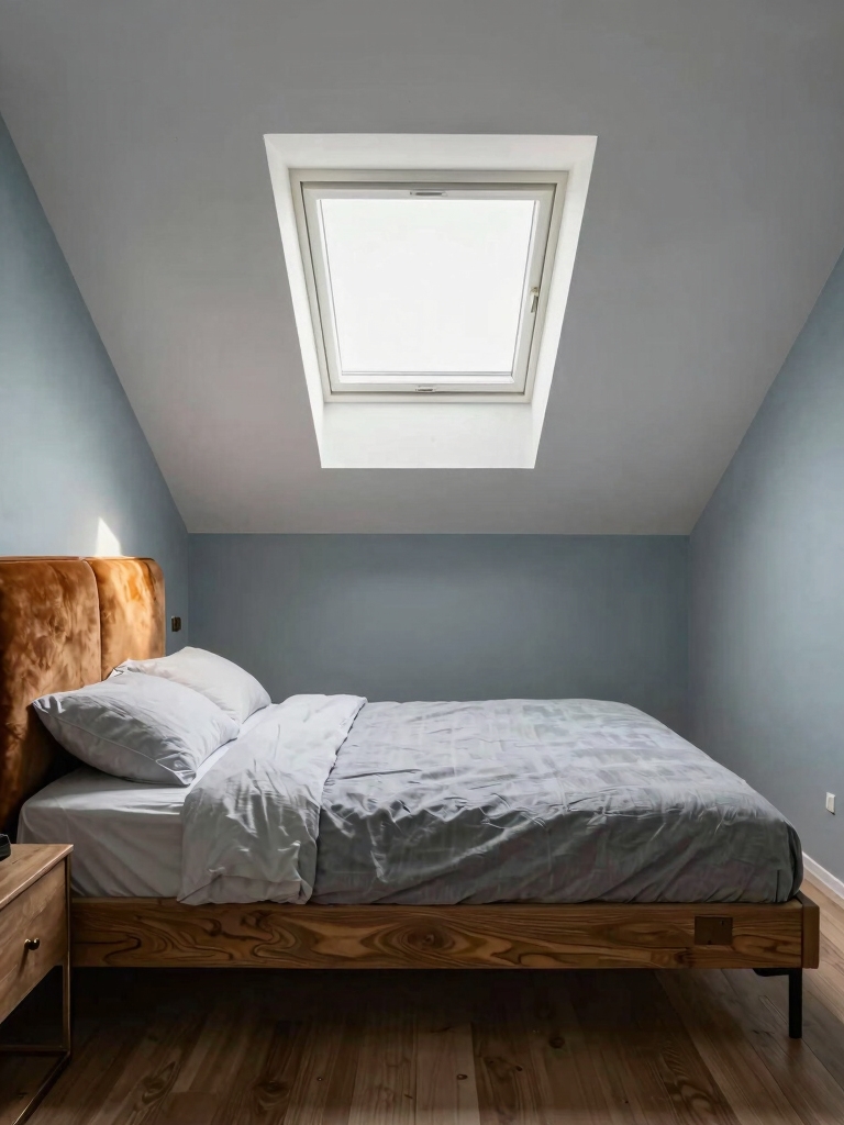 expanding attic with light