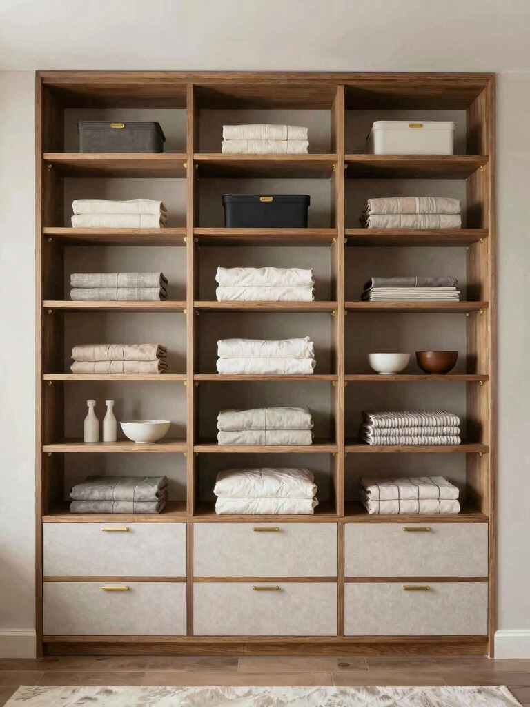flexible customizable bedroom storage