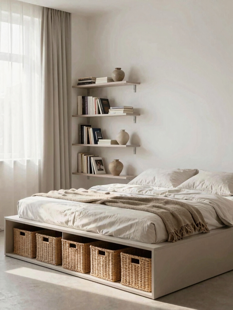 floating furniture for functionality