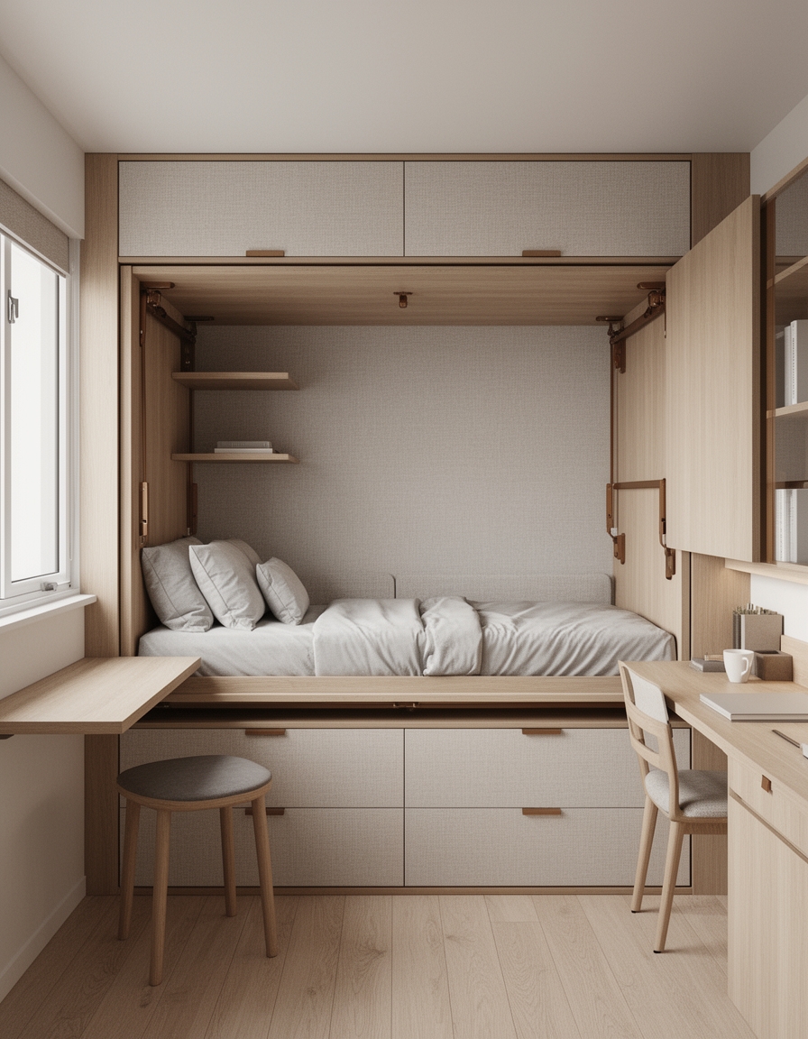 foldable furniture for efficiency