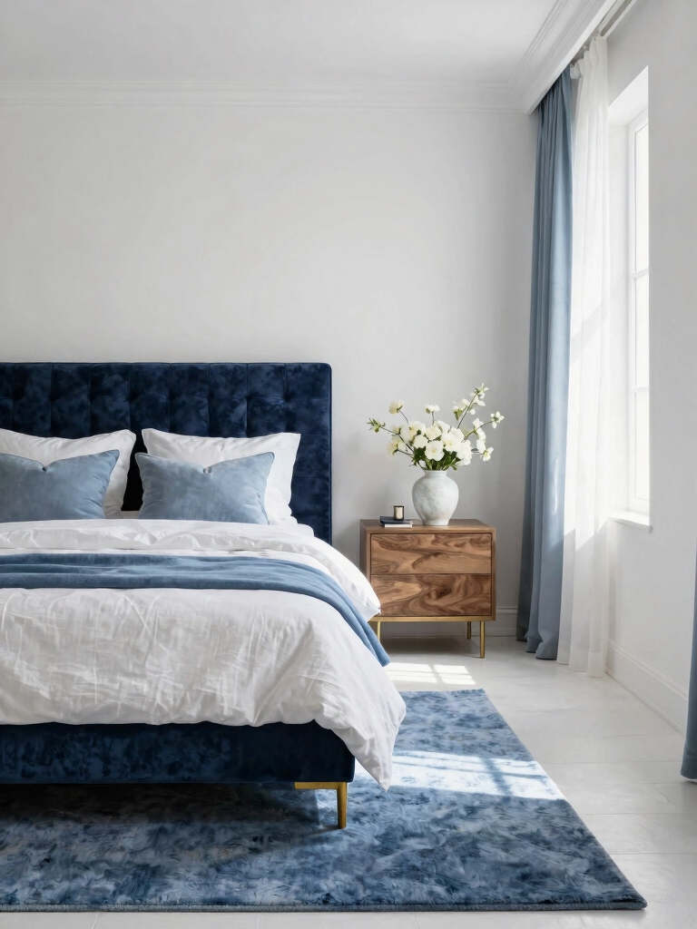 fresh calming bedroom sanctuary