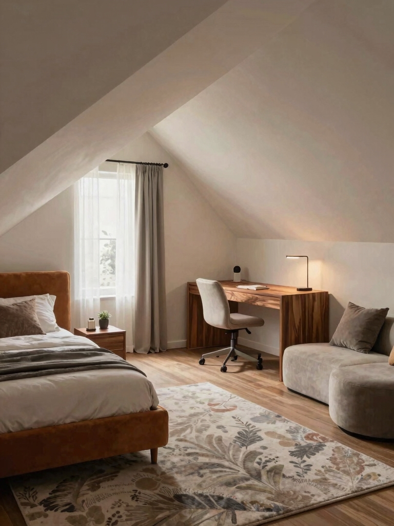 functional attic zone design