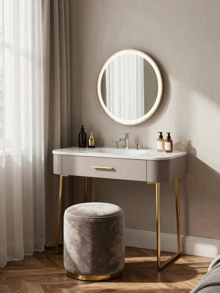 functional corner vanity solutions