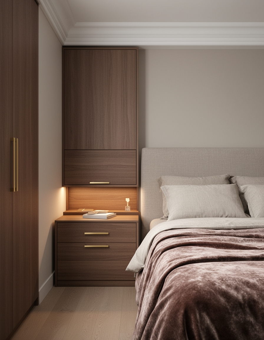 functional nightstands with lighting