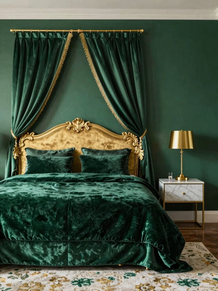 green and gold harmony