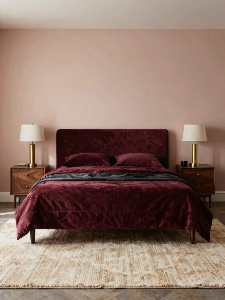 harmonious romantic color palette