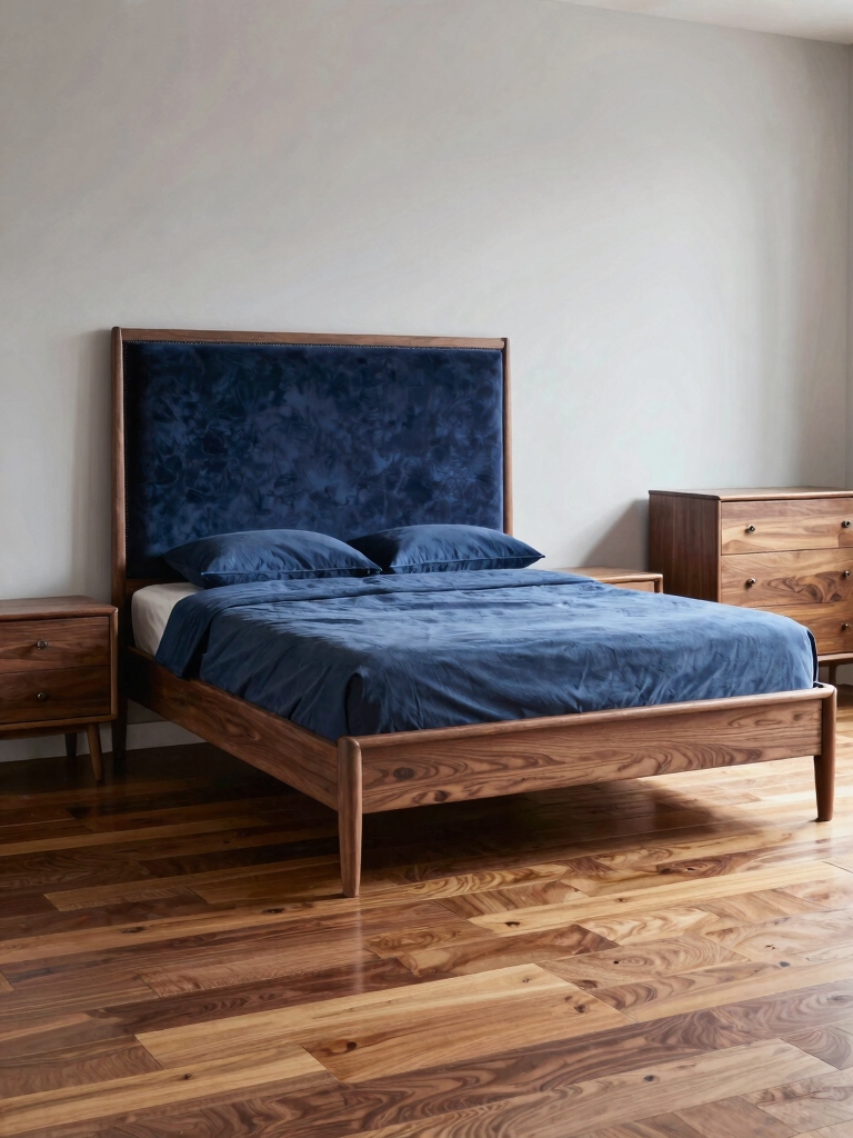 harmonious wood tone blending