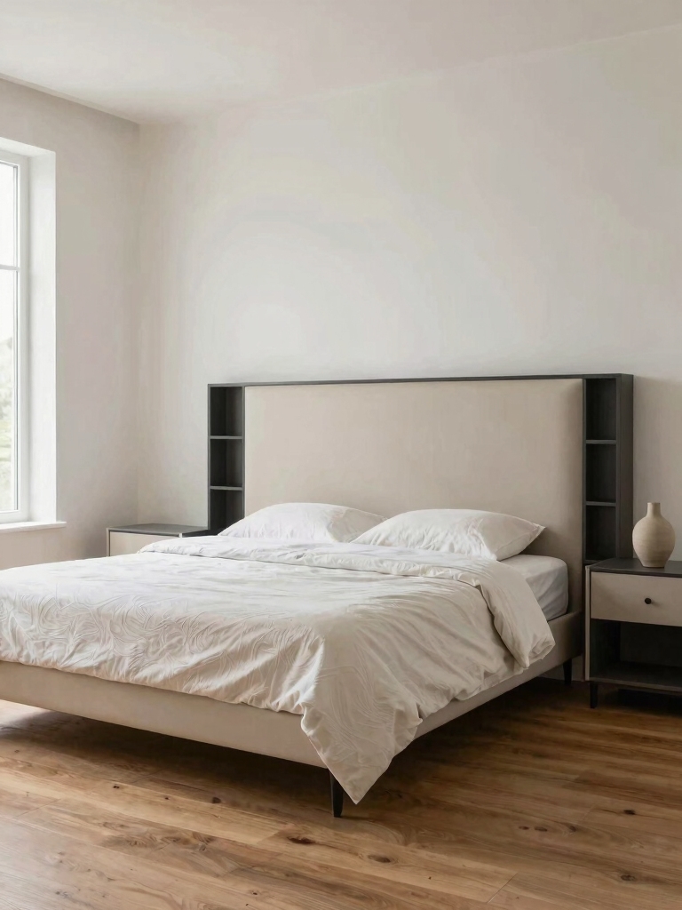 hidden storage headboard ideas