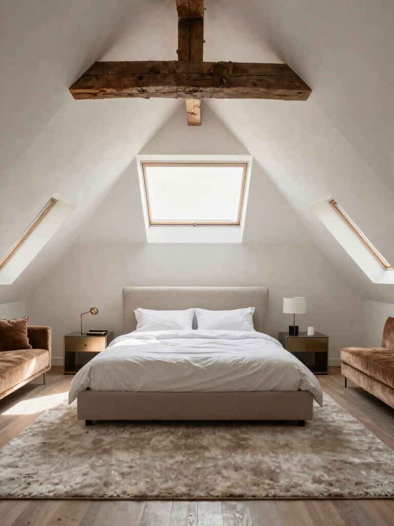 illuminate attic with skylights