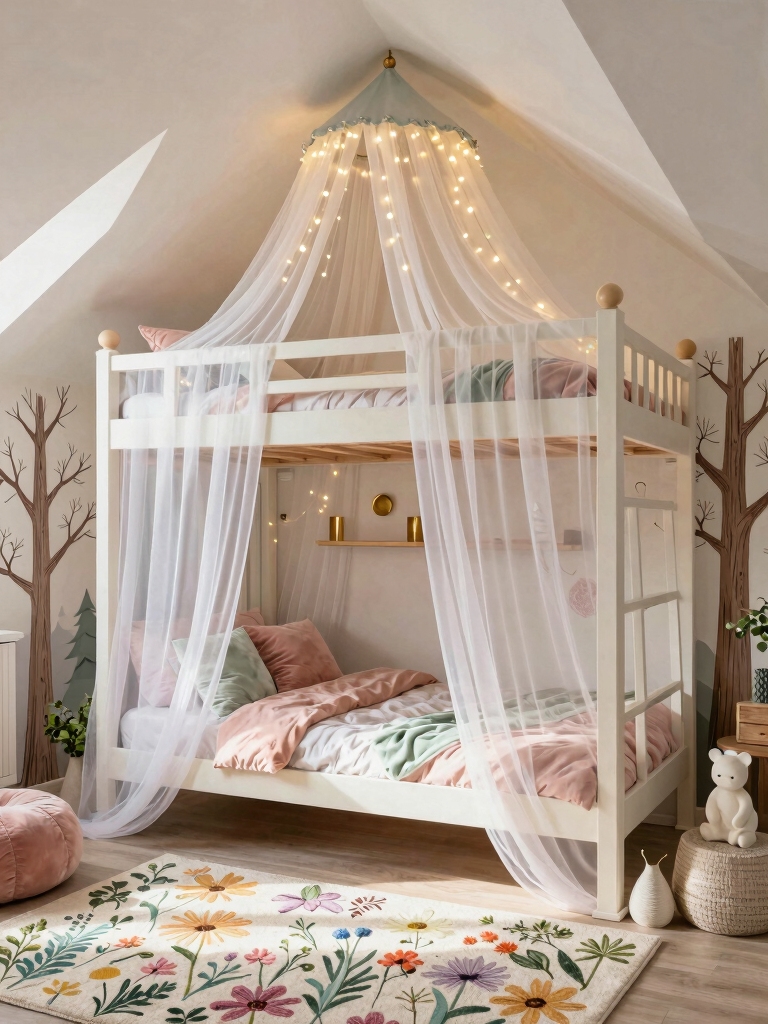 imaginative attic bedroom themes