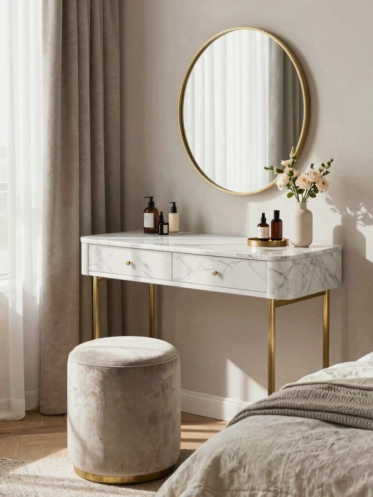 intentional bedroom organization flow