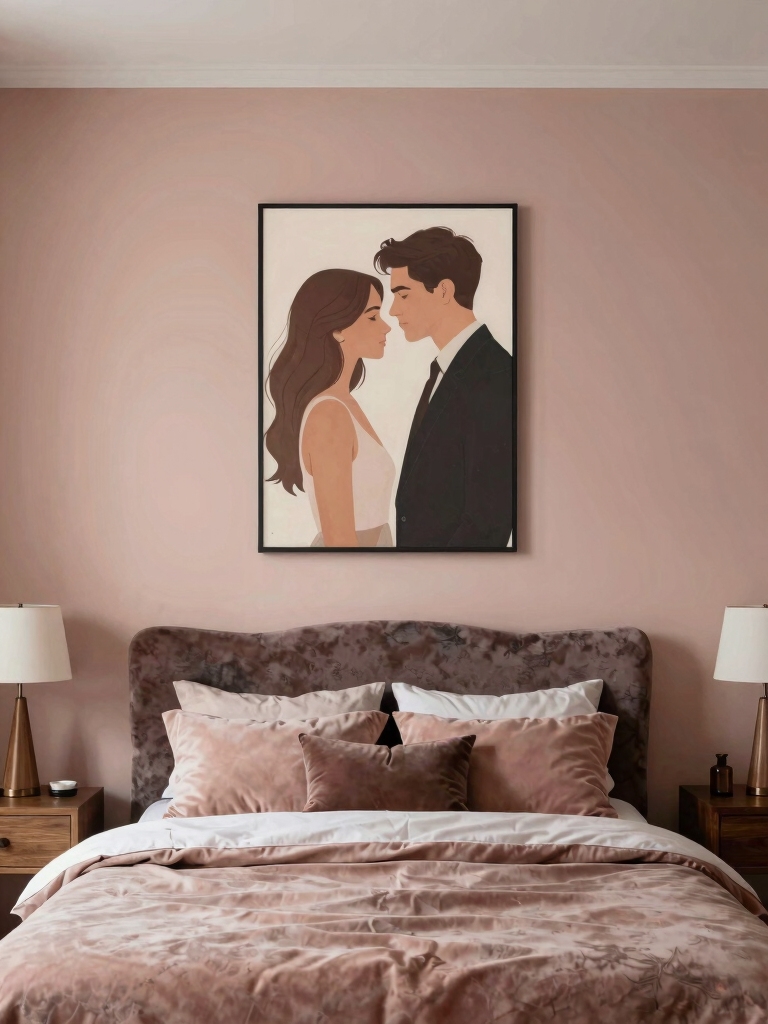 intentional calming bedroom palettes