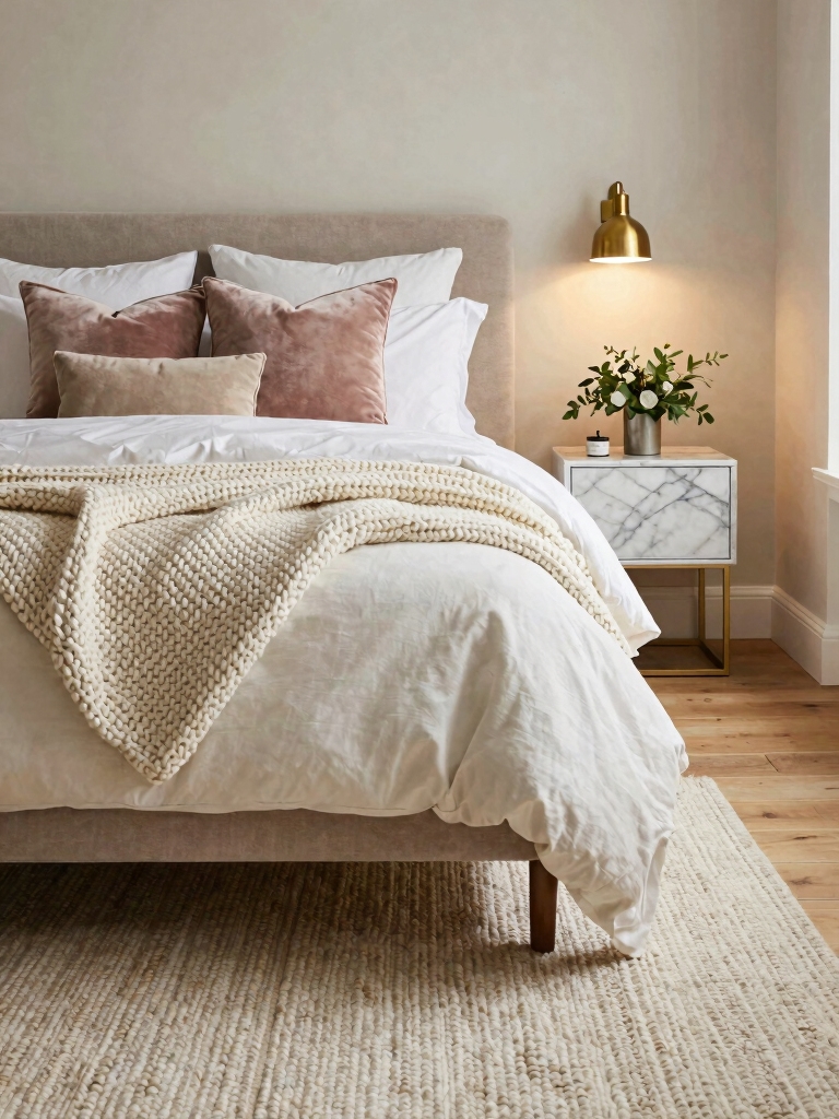 inviting warm texture layering