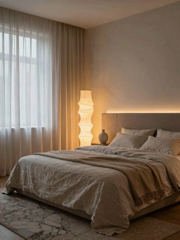 layered lighting for ambiance