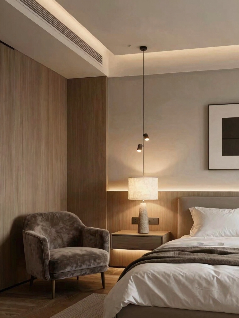 layered lighting for ambiance