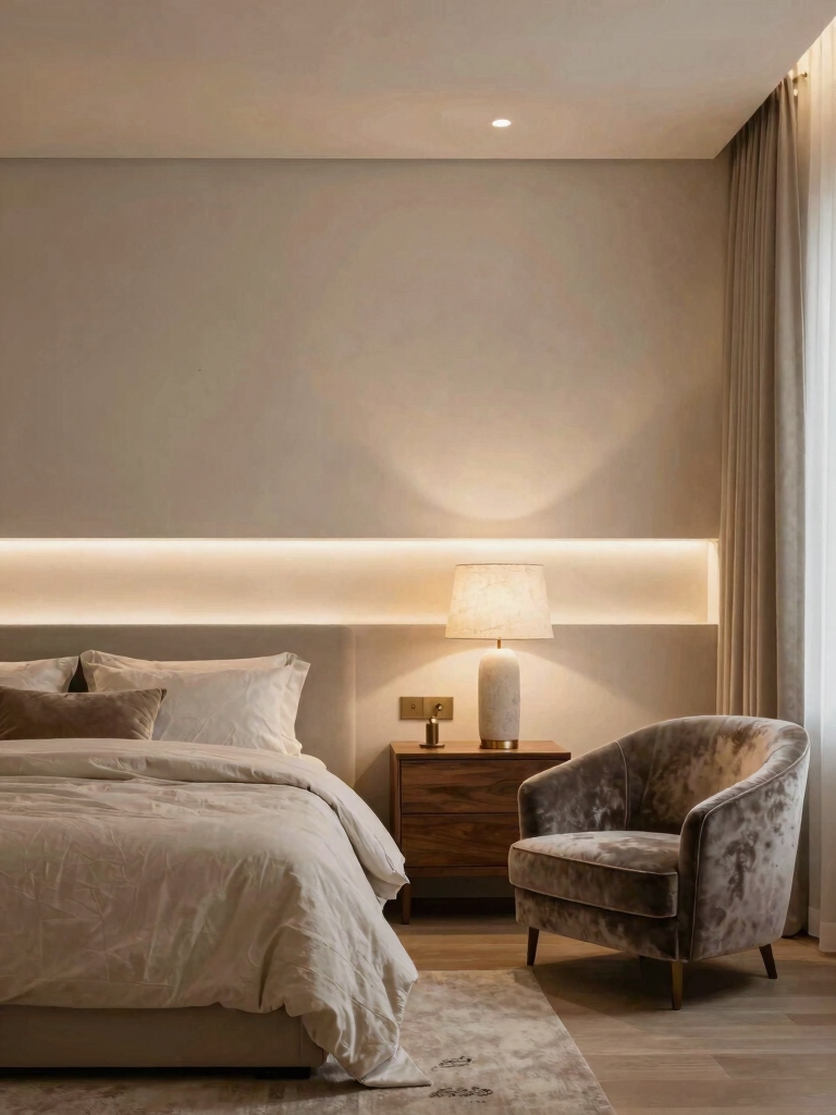layered lighting for comfort