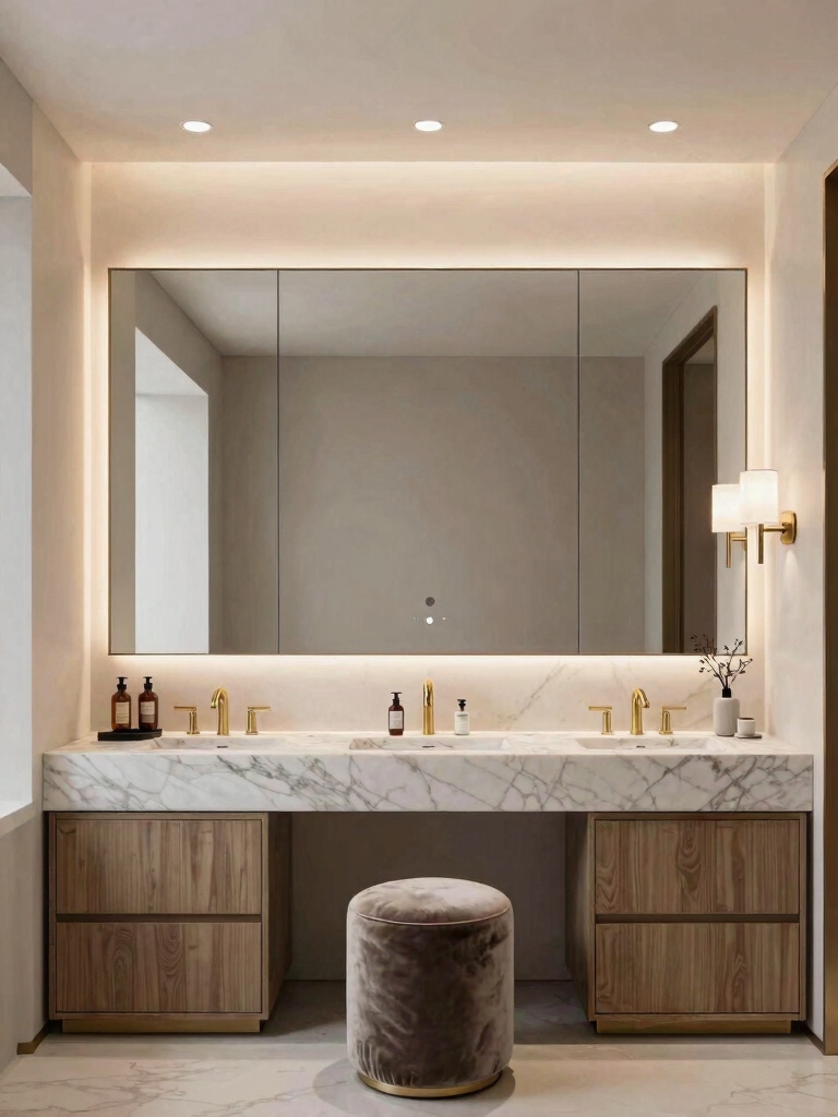 layered lighting for routines