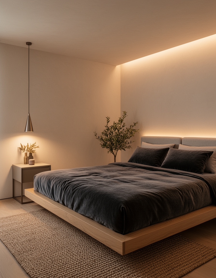 layered lighting for small spaces
