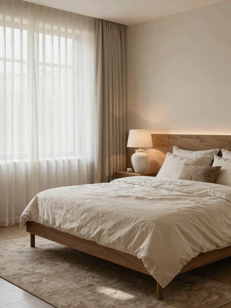 layered lighting for tranquility