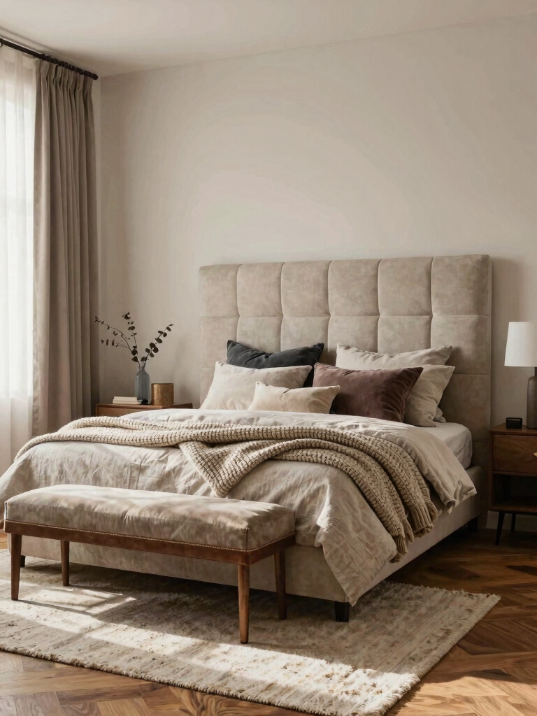 layered textures for warmth