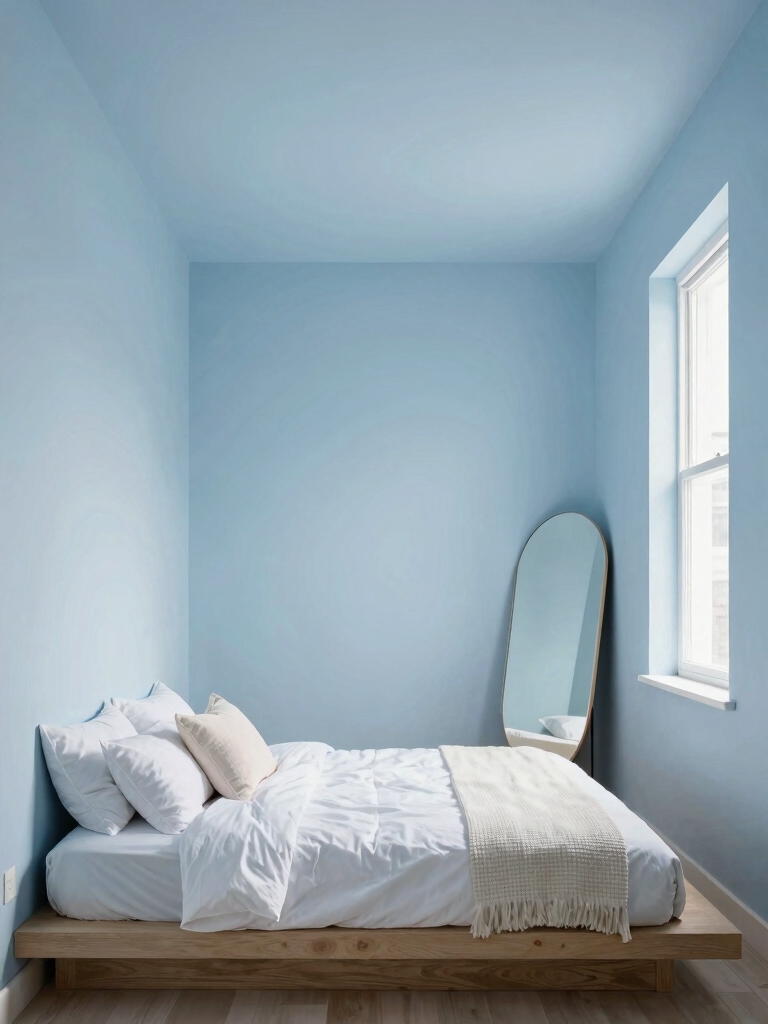 light colors create spaciousness