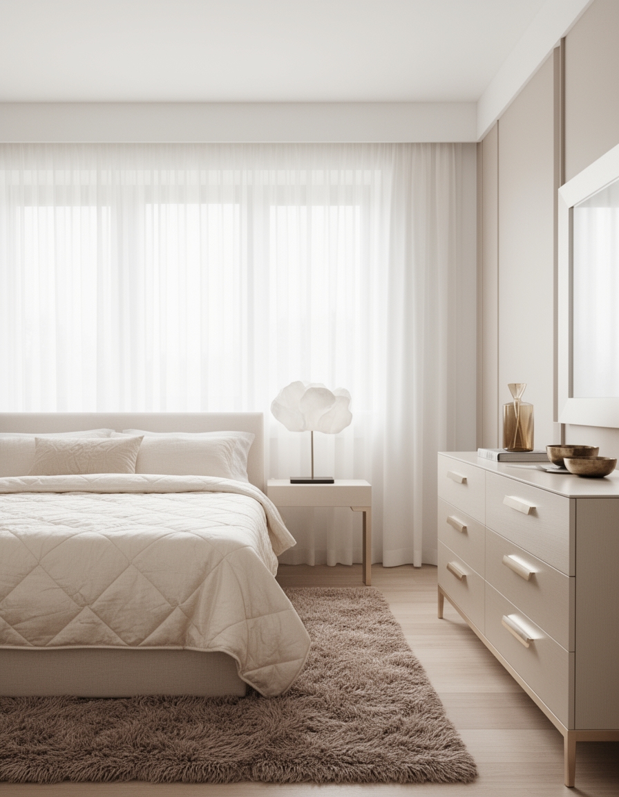light colors expand space