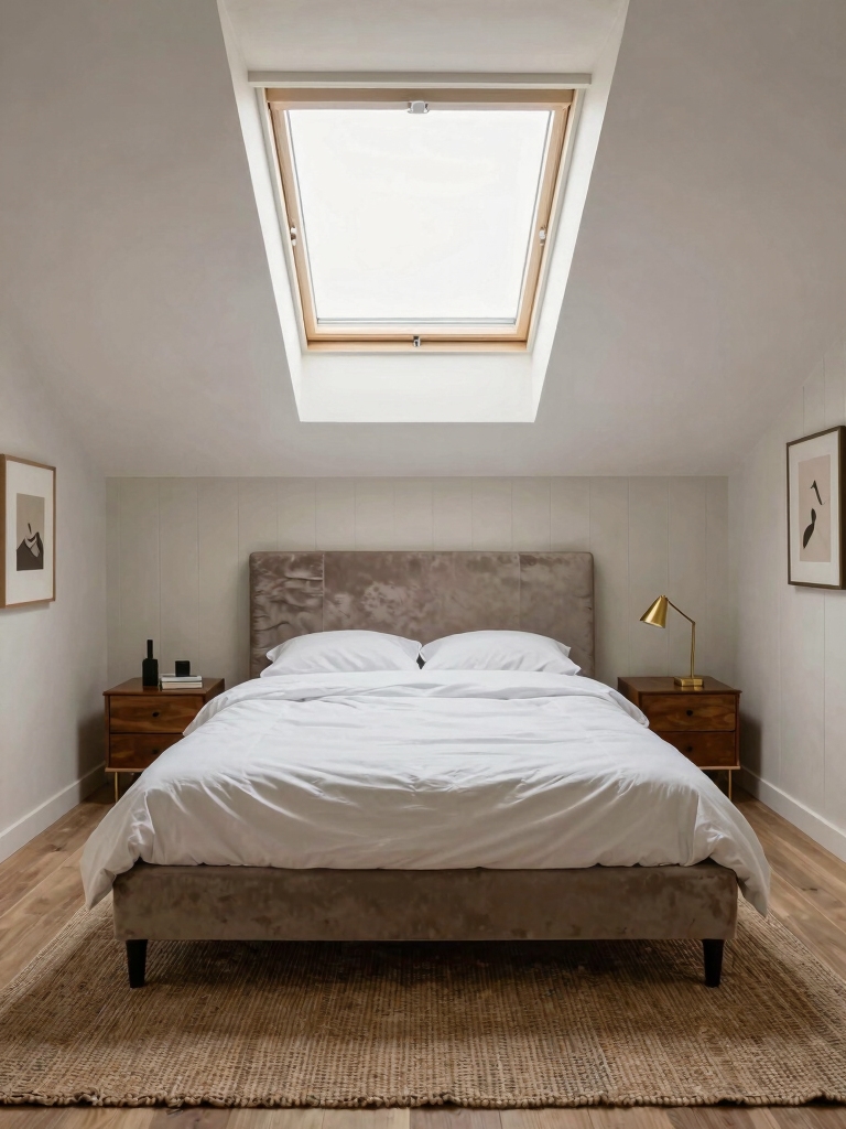 low ceiling bedroom inspiration