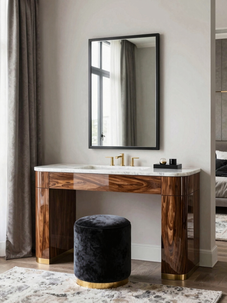 luxe bedroom texture choices