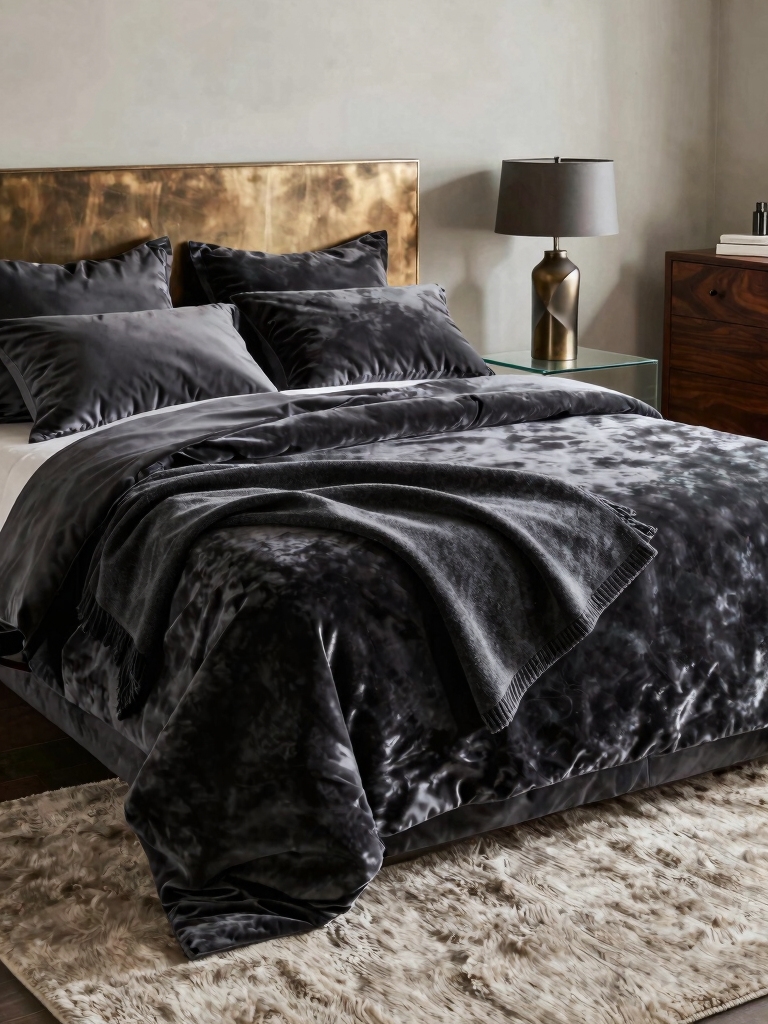 luxe inviting rich textiles